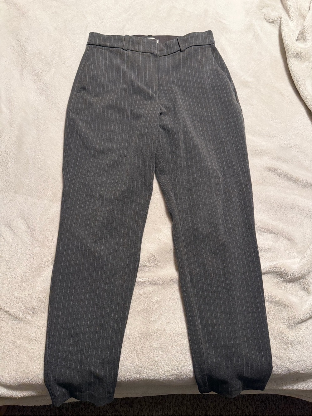 H&M Charcoal Pinstripe Trousers
